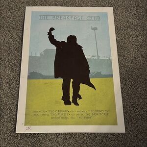 The Breakfast Club Art Print 13 x 19 inches